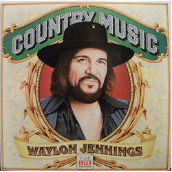 Waylon Jennings Country Music Vinyl LP USED