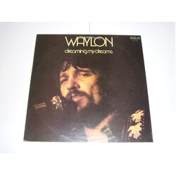 Waylon Jennings Dreaming My Dreams Vinyl LP USED