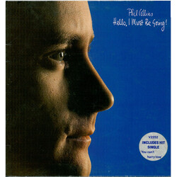 Phil Collins Hello, I Must Be Going! Vinyl LP USED