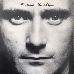 Phil Collins Face Value Vinyl LP USED