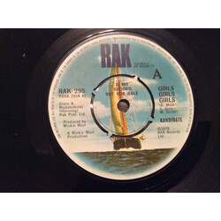 Kandidate Girls Girls Girls USED VINYL 7INCH 45 RPM SINGLE PROMO
