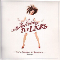 Juliette & The Licks You're Speaking My Language Vinyl 7" USED