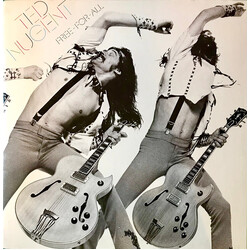 Ted Nugent Free-For-All Vinyl LP USED
