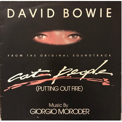 David Bowie / Giorgio Moroder Cat People (Putting Out Fire) (From The Original Soundtrack) USED VINYL 12INCH 45 RPM SINGLE