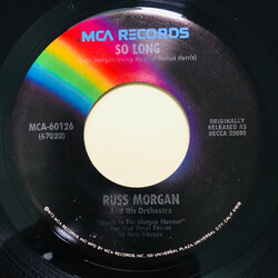 Russ Morgan And His Orchestra So Long USED VINYL 7INCH 45 RPM REISSUE