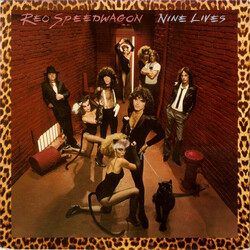 REO Speedwagon Nine Lives Vinyl LP USED
