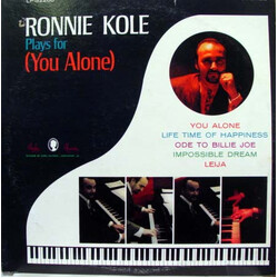 Ronnie Kole Ronnie Kole Plays For (You Alone) Vinyl LP USED