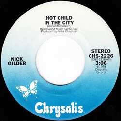 Nick Gilder Hot Child In The City USED VINYL 7INCH 45 RPM SINGLE STEREO