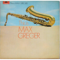 Max Greger This Is Max Greger Vinyl LP USED