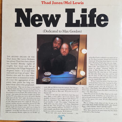 Thad Jones & Mel Lewis New Life (Dedicated To Max Gordon) Vinyl LP USED