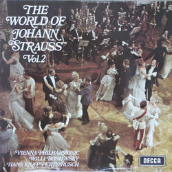 Johann Strauss Jr. / Wiener Philharmoniker / Willi Boskovsky / Hans Knappertsbusch The World Of Johann Strauss Vol. 2 Vinyl LP USED