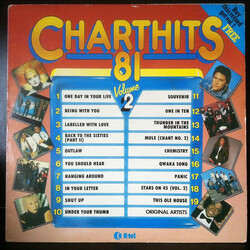 Various Chart Hits 81 Volume 2 Vinyl LP USED