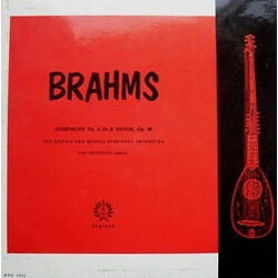 Johannes Brahms / Rundfunk-Sinfonie-Orchester Leipzig / Ivan Vrotoshoff Symphony No. 4 In E Minor, Op. 98 Vinyl LP USED