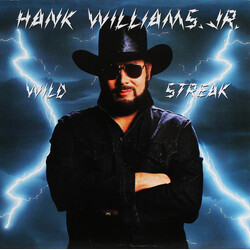 Hank Williams Jr. Wild Streak Vinyl LP USED