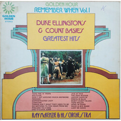 Ray McKenzie And His Orchestra Remember When Vol.1: Count Basie's And Duke Ellington's Greatest Hits Vinyl LP USED