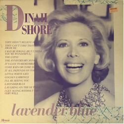 Dinah Shore Lavender Blue Vinyl LP USED