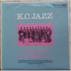Bennie Moten's Kansas City Orchestra KC Jazz Vinyl LP USED