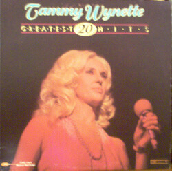Tammy Wynette Greatest 20 Hits Vinyl LP USED