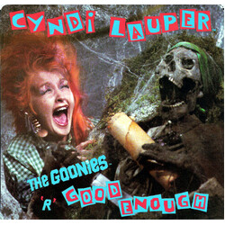 Cyndi Lauper The Goonies 'R' Good Enough USED VINYL 7INCH 45 RPM SINGLE STYRENE STEREO