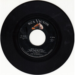 The Astronauts (3) Main Title From "Ride The Wild Surf" USED VINYL 7INCH 45 RPM SINGLE
