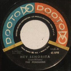 The Penguins Hey Senorita / Earth Angel USED VINYL 7INCH 45 RPM SINGLE REISSUE