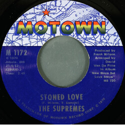The Supremes Stoned Love USED VINYL 7INCH SINGLE
