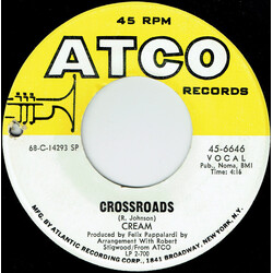 Cream (2) Crossroads / Passing The Time USED VINYL 7INCH 45 RPM SINGLE