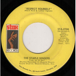 The Staple Singers Respect Yourself USED VINYL 7INCH 45 RPM SINGLE