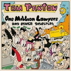Tom Paxton One Million Lawyers And Other Disasters Vinyl LP USED