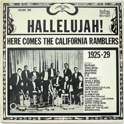California Ramblers Hallelujah! Here Comes The California Ramblers Vinyl LP USED