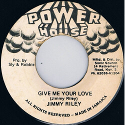 Jimmy Riley Give Me Your Love USED VINYL 7INCH