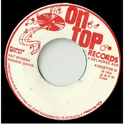 Ronnie Davis On And On USED VINYL 7INCH 45 RPM
