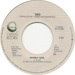 OXO (2) Whirly Girl USED VINYL 7INCH 45 RPM SINGLE