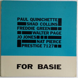 Paul Quinichette For Basie Vinyl LP USED