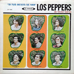 Los Peppers De Victor Garza Si Tus Besos Se Van Vinyl LP USED