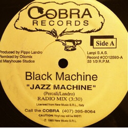 Black Machine Jazz Machine USED VINYL 12INCH 33 S RPM