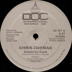 Chris Thomas (10) Celebrity Funk USED VINYL 12INCH