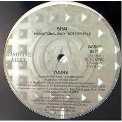 Shai (3) Yours VINYL 12" USED