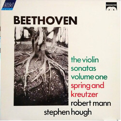 Ludwig van Beethoven / Robert Mann (4) / Stephen Hough Sonata For Violin And Piano Vinyl LP USED