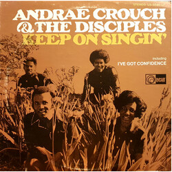 Andraé Crouch & The Disciples Keep On Singin' Vinyl LP USED