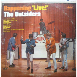 The Outsiders (4) Happening 'Live!' Vinyl LP USED