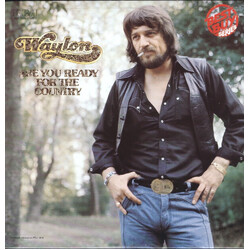 Waylon Jennings Are You Ready For The Country Vinyl LP USED