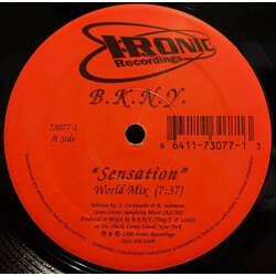 B.K.N.Y. Sensation USED VINYL 12INCH