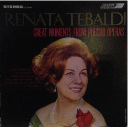 Renata Tebaldi / Giacomo Puccini / Ettore Bastianini / Giulietta Simionato / Mario del Monaco Great Moments From Puccini Operas Vinyl LP USED
