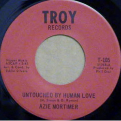 Azie Mortimer Untouched By Human Love / Bring Back Your Love Vinyl 7" USED