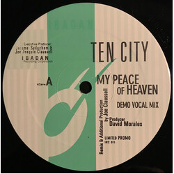 Ten City My Peace Of Heaven VINYL 12" USED