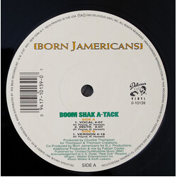 Born Jamericans Boom Shak A-Tack USED VINYL 12INCH