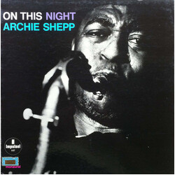 Archie Shepp On This Night Vinyl LP USED