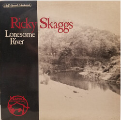 Ricky Skaggs Lonesome River Vinyl LP USED