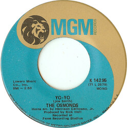 The Osmonds Yo-Yo / Keep On My Side USED VINYL 7INCH SINGLE MONO